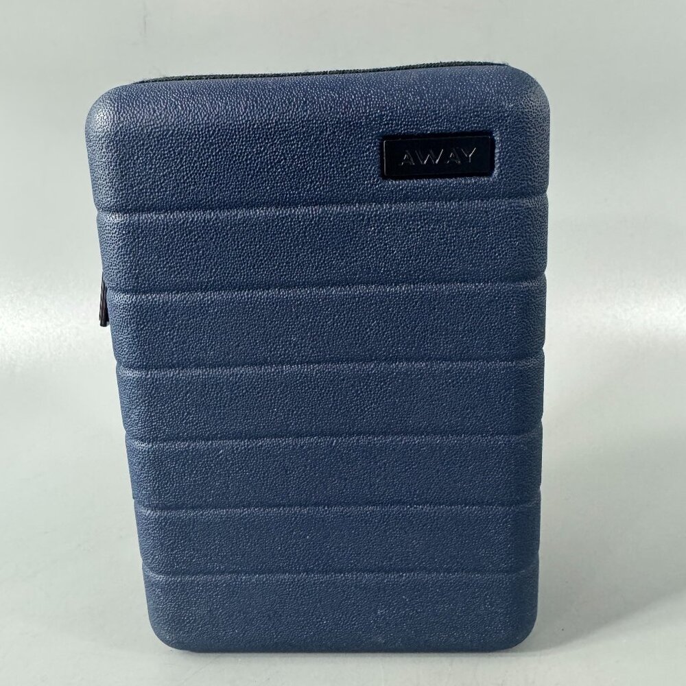 Away X United Airlines Mini Luggage Hard Shell Amenity Kit Empty Travel Case